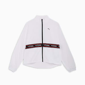 ウィメンズ トレーニング TAD クロス ウーブン ジャケット, PUMA White, extralarge-JPN