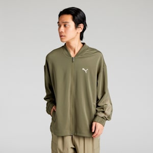 メンズ トレーニング トレイン エッジ ニット トップス, Loden Green, extralarge-JPN