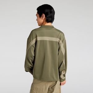 メンズ トレーニング トレイン エッジ ニット トップス, Loden Green, extralarge-JPN