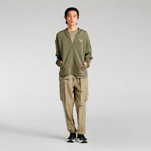 メンズ トレーニング トレイン エッジ ニット トップス, Loden Green, extralarge-JPN