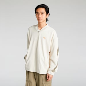 メンズ トレーニング トレイン エッジ ニット トップス, Alpine Snow, extralarge-JPN