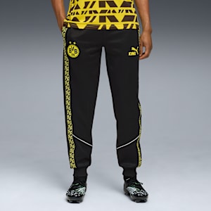 BVB KING Anthem Football Pants Men, PUMA Black-Faster Yellow, extralarge