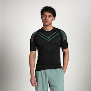 Jacquard Men's Training T-Shirt, PUMA Black, extralarge-IND