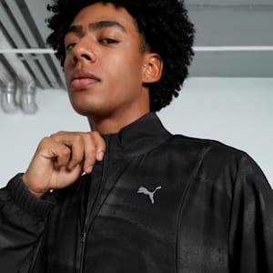 RUN VELOCITY Graphic Men's Running Jacket, PUMA Black, extralarge-IND