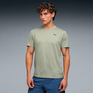 Train All Day Poly Texture Men's Training Tee, Lux Army, extralarge-IND