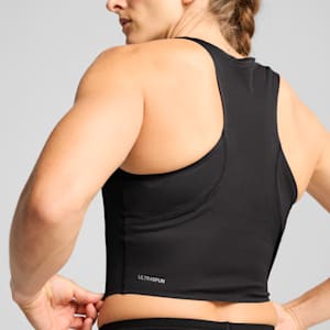 PUMA x HYROX ULTRASPUN Women's Cropped Training Tank Top, PUMA Black, extralarge-IND