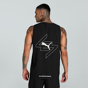 PUMA x REPRESENT 247 Men's Relaxed Fit Tank, PUMA Black, extralarge-IND