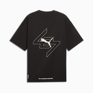 PUMA x REPRESENT 247 Men's Tee, PUMA Black, extralarge