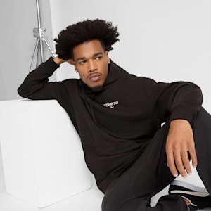 Sudadera con capucha PUMA x REPRESENT para hombre, PUMA Black, extralarge