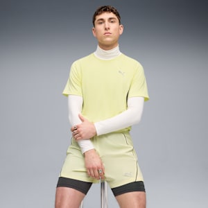 メンズ ランニング ラン ヴェロシティ 半袖 Tシャツ, Gold Moon, extralarge-JPN
