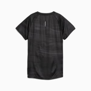 ウィメンズ ランニング ラン ヴェロシティ AOP 半袖 Tシャツ, PUMA Black, extralarge-JPN