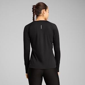 ウィメンズ ランニング ラン ヴェロシティ 長袖 Tシャツ, PUMA Black, extralarge-JPN