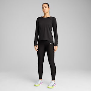 ウィメンズ ランニング ラン ヴェロシティ 長袖 Tシャツ, PUMA Black, extralarge-JPN