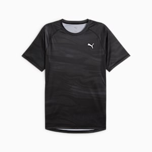 メンズ ランニング ラン ヴェロシティ AOP 半袖 Tシャツ, PUMA Black, extralarge-JPN