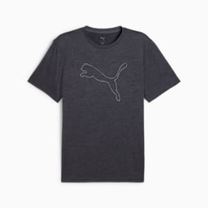 メンズ トレーニング TAD エッセンシャル ヘザー キャット 半袖 Tシャツ, Galactic Gray Heather, extralarge-JPN