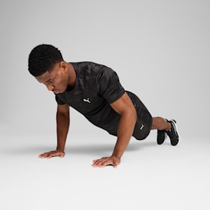 メンズ トレーニング TAD エッセンシャル AOP 半袖 Tシャツ, PUMA Black, extralarge-JPN