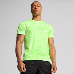 メンズ トレーニング TAD エッセンシャル AOP 半袖 Tシャツ, Green Glare, extralarge-JPN