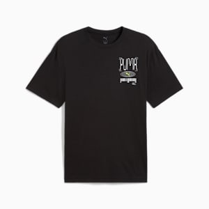 メンズ トレーニング グラフィックス トレイン イラストラティブ 半袖 Tシャツ, PUMA Black, extralarge-JPN