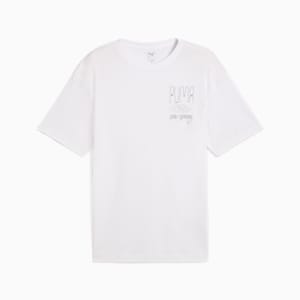 メンズ トレーニング グラフィックス トレイン イラストラティブ 半袖 Tシャツ, PUMA White, extralarge-JPN