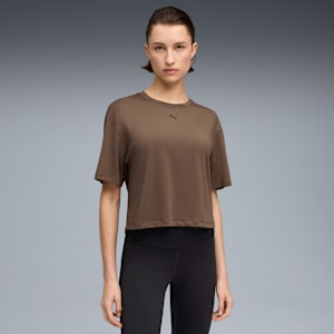 CLOUDSPUN Oversized Tee Women, Flat Bronze, extralarge
