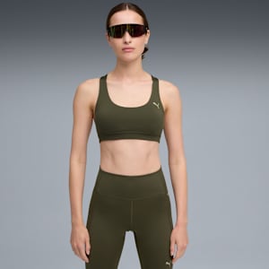 CLOUDSPUN BRA - MID Women, Dark Olive, extralarge