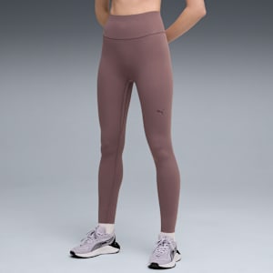 SHAPELUXE Women's High-Rise Support Tights, Raisin, extralarge-IND