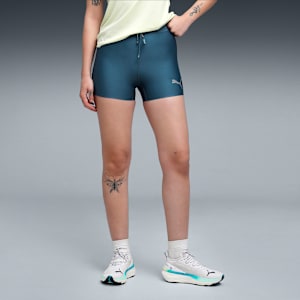 Women's Quick-Dry Raceday Short Tights, Dark Indigo, extralarge-IND