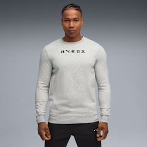 PUMA x HYROX Heavyweight Men's Training Hoodie, Light Gray Heather, extralarge-IND