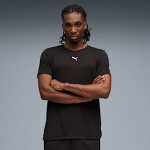 Playera de marca CLOUDSPUN para hombre, PUMA Black, extralarge