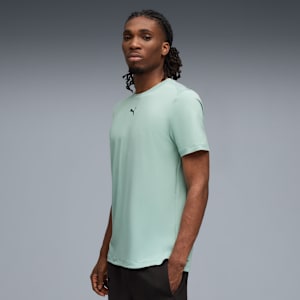 CLOUDSPUN Branded Tee Men, Light Moss, large-GBR