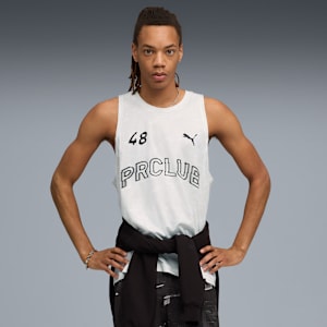 M RUN CLUB GRAPHIC TANK Men, PUMA White, extralarge