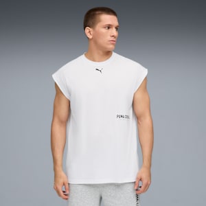 GRAPHIC CUTOFF Tank Men, PUMA White, extralarge