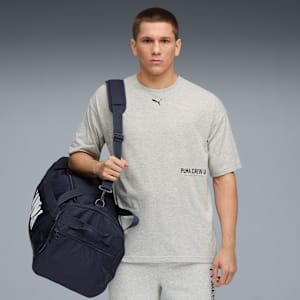 GRAPHIC OVERSIZE TEE Men, Light Gray Heather, extralarge