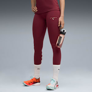 PUMA x HYROX SHAPELUXE Women's&nbsp;7/8 Training Tights, Ruby Shimmer, extralarge-IND