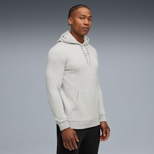 PUMA x HYROX Heavyweight Hoodie Men, Light Gray Heather, large-GBR