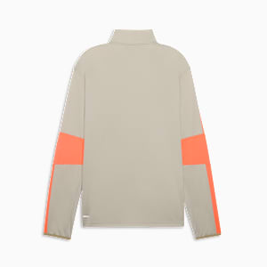 TRAIN FAVORITE Men's Zip-Up Training Jacket, Desert Dust, extralarge