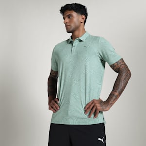 CLOUDSPUN Men's Training Polo, Green Moon, extralarge-IND