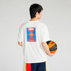 ユニセックス バスケットボール BP 半袖 Tシャツ, PUMA White, extralarge-JPN
