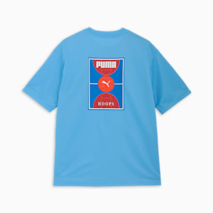 ユニセックス バスケットボール BP 半袖 Tシャツ, Team Light Blue, extralarge-JPN