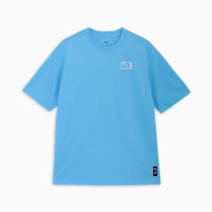 ユニセックス バスケットボール BP 半袖 Tシャツ, Team Light Blue, extralarge-JPN