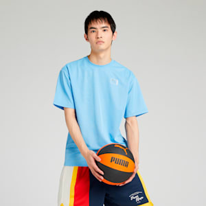 ユニセックス バスケットボール BP 半袖 Tシャツ, Team Light Blue, extralarge-JPN