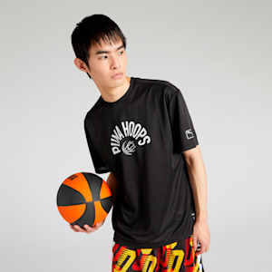 ユニセックス バスケットボール グラフィック ボール 半袖 Tシャツ, PUMA Black, extralarge-JPN