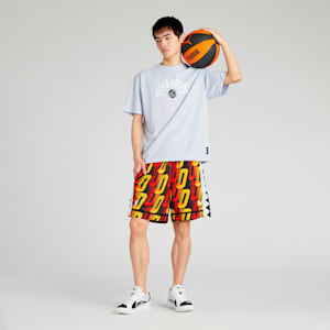 ユニセックス バスケットボール グラフィック ボール 半袖 Tシャツ, Cool Weather, extralarge-JPN