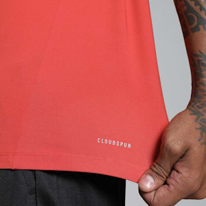 CLOUDSPUN Men's Training Tank, Red Fire, extralarge-IND