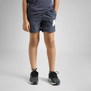 Train All Day Essentials Youth Boy's Dry Comfort Woven Shorts, Galactic Gray, extralarge-IND