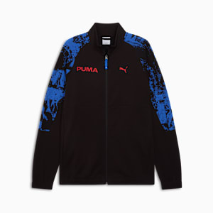 ESS AOP Track Jacket Men, PUMA Black, extralarge