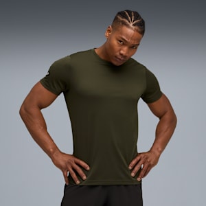 メンズ トレーニング PUMA x HYROX パフォーマンス 半袖 Tシャツ, Dark Olive, extralarge-JPN