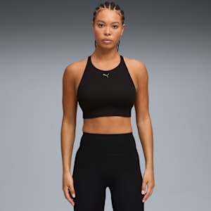 SHAPELUXE High Neck Bra Women, PUMA Black, extralarge
