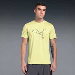 Train All Day Men's Breathable Training Tee, Gold Moon, extralarge-IND