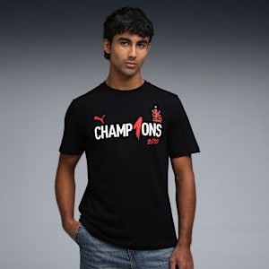 PUMA X RCB Champions Tee, PUMA Black, extralarge-IND